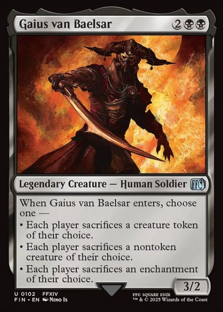 Gaius van Baelsar in the group Magic the Gathering / Sets / Final Fantasy Drop / Final Fantasy at Proxyprinters.com (103867)