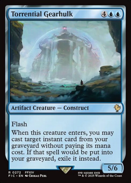 Torrential Gearhulk in the group Magic the Gathering / Sets / Final Fantasy Drop / Final Fantasy Commander at Proxyprinters.com (103873)