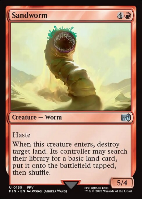 Sandworm in the group Magic the Gathering / Sets / Final Fantasy Drop / Final Fantasy at Proxyprinters.com (103876)