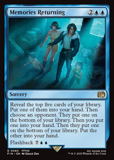 Memories Returning in the group Magic the Gathering / Sets / Final Fantasy Drop / Final Fantasy at Proxyprinters.com (103880)