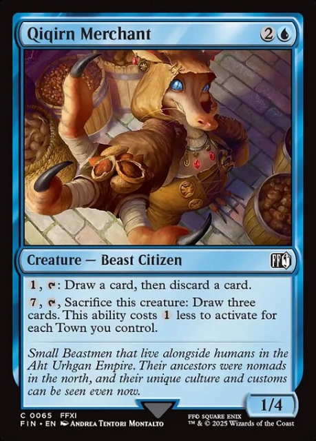 Qiqirn Merchant in the group Magic the Gathering / Sets / Final Fantasy Drop / Final Fantasy at Proxyprinters.com (103881)