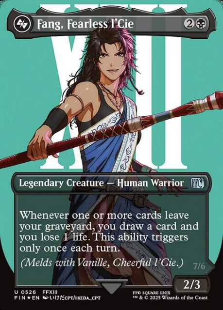 Fang, Fearless l'Cie in the group Magic the Gathering / Sets / Final Fantasy Drop / Final Fantasy at Proxyprinters.com (103888)