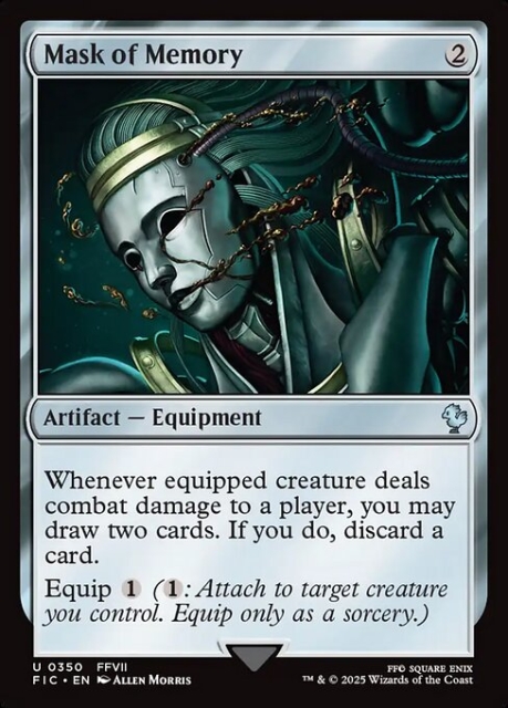 Mask of Memory in the group Magic the Gathering / Sets / Final Fantasy Drop / Final Fantasy Commander at Proxyprinters.com (103891)