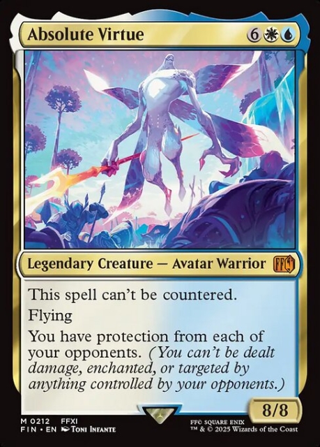 Absolute Virtue in the group Magic the Gathering / Sets / Final Fantasy Drop / Final Fantasy at Proxyprinters.com (103896)