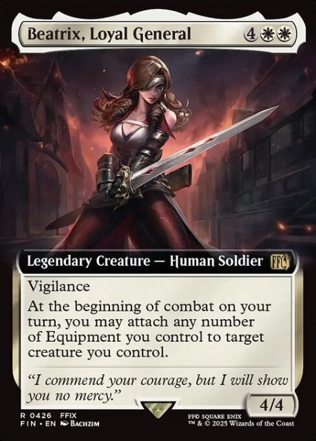 Beatrix, Loyal General in the group Magic the Gathering / Types / Creatures / Human at Proxyprinters.com (103903)
