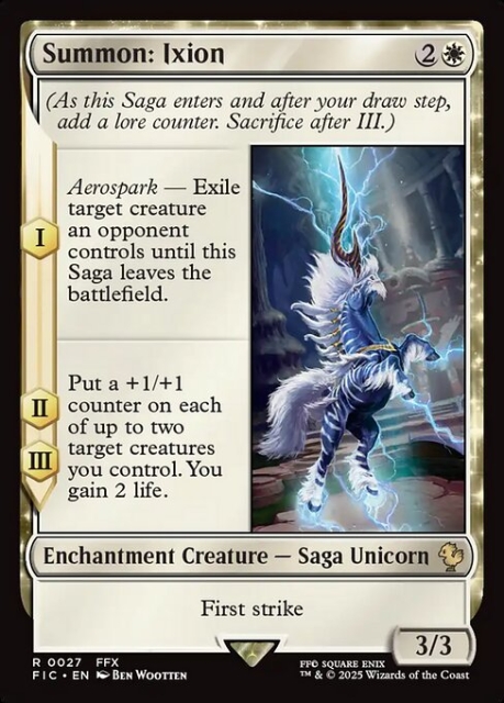 Summon: Ixion in the group Magic the Gathering / Sets / Final Fantasy Drop / Final Fantasy Commander at Proxyprinters.com (103912)