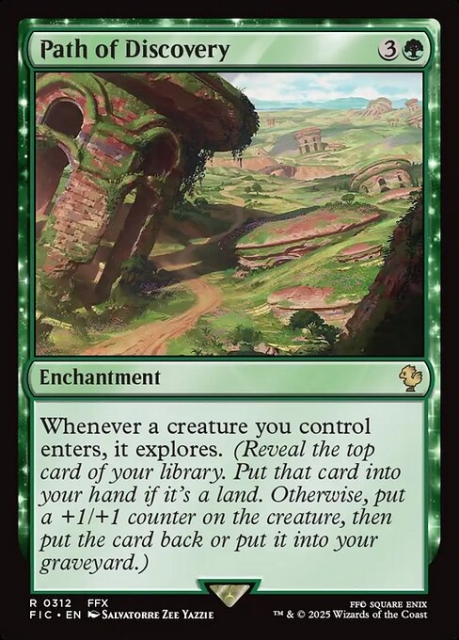 Path of Discovery in the group Magic the Gathering / Sets / Final Fantasy Drop / Final Fantasy Commander at Proxyprinters.com (103914)