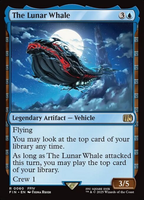 The Lunar Whale in the group Magic the Gathering / Sets / Final Fantasy Drop / Final Fantasy at Proxyprinters.com (103920)