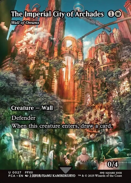 Wall of Omens in the group Magic the Gathering / Sets / Final Fantasy Drop / Final Fantasy: Through the Ages at Proxyprinters.com (103921)