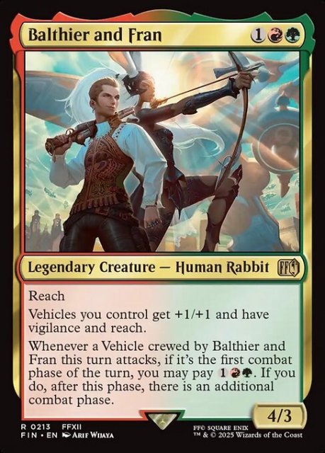 Balthier and Fran in the group Magic the Gathering / Sets / Final Fantasy Drop / Final Fantasy at Proxyprinters.com (103927)
