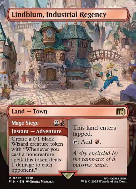 Lindblum, Industrial Regency // Mage Siege in the group Magic the Gathering / Sets / Final Fantasy Drop / Final Fantasy at Proxyprinters.com (103935)