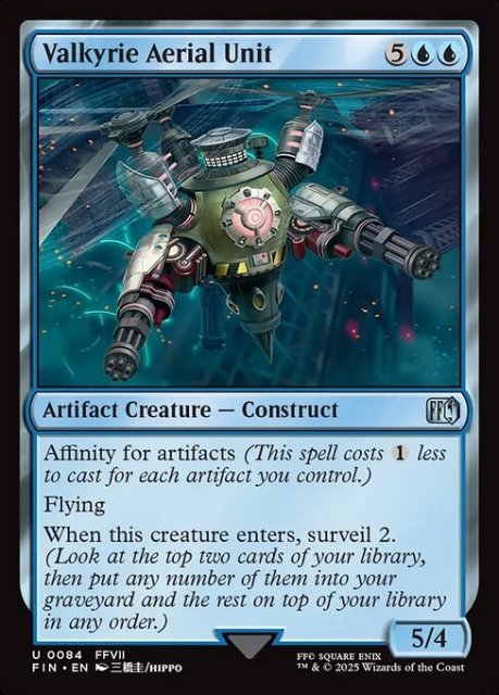 Valkyrie Aerial Unit in the group Magic the Gathering / Sets / Final Fantasy Drop / Final Fantasy at Proxyprinters.com (103937)