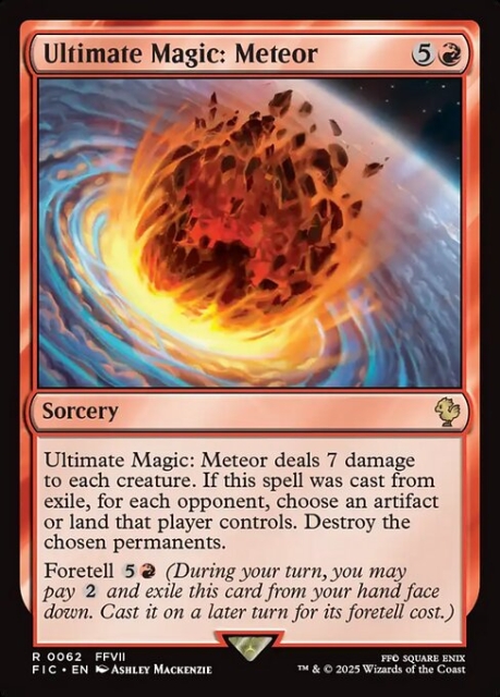 Ultimate Magic: Meteor in the group Magic the Gathering / Sets / Final Fantasy Drop / Final Fantasy Commander at Proxyprinters.com (103942)