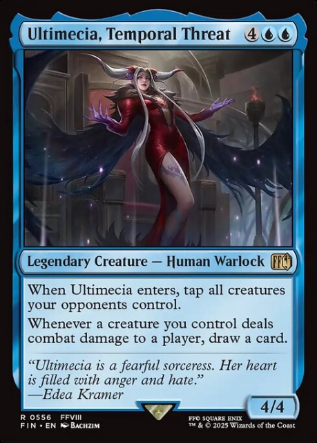 Ultimecia, Temporal Threat in the group Magic the Gathering / Sets / Final Fantasy Drop / Final Fantasy at Proxyprinters.com (103945)