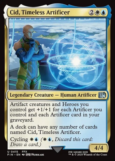 Cid, Timeless Artificer in the group Magic the Gathering / Types / Creatures / Human at Proxyprinters.com (103946)