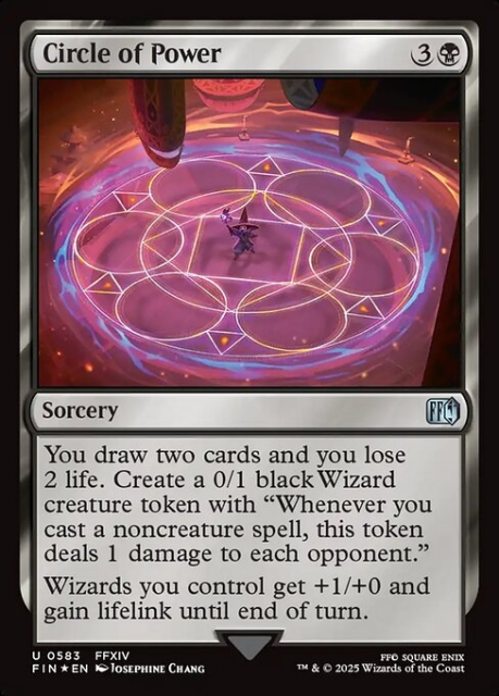 Circle of Power in the group Magic the Gathering / Sets / Final Fantasy Drop / Final Fantasy at Proxyprinters.com (103947)