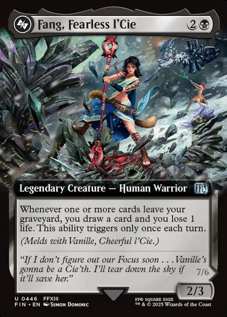 Fang, Fearless l'Cie in the group Magic the Gathering / Sets / Final Fantasy Drop / Final Fantasy at Proxyprinters.com (103950)
