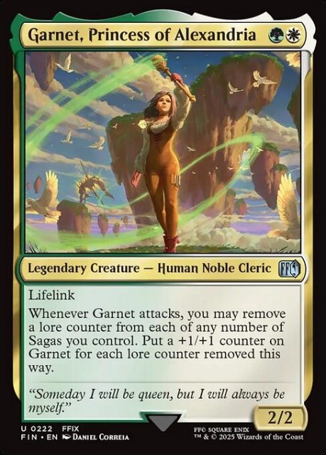 Garnet, Princess of Alexandria in the group Magic the Gathering / Sets / Final Fantasy Drop / Final Fantasy at Proxyprinters.com (103951)