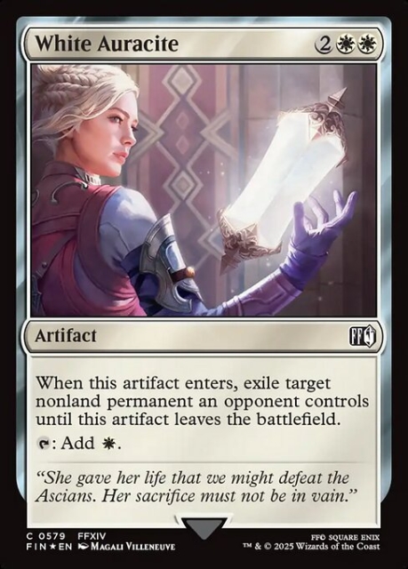 White Auracite in the group Magic the Gathering / Sets / Final Fantasy Drop / Final Fantasy at Proxyprinters.com (103952)