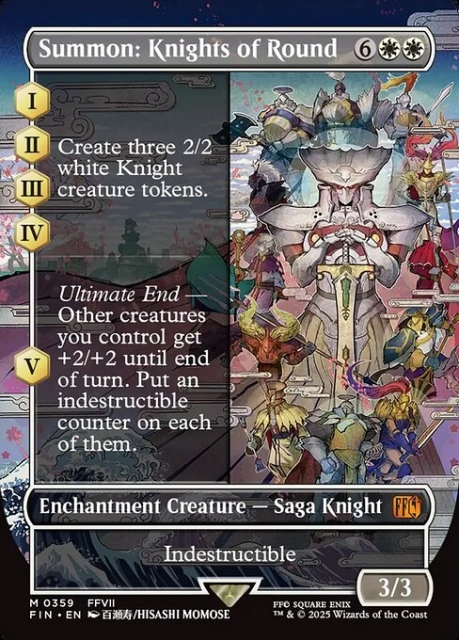 Summon: Knights of Round in the group Magic the Gathering / Sets / Final Fantasy Drop / Final Fantasy at Proxyprinters.com (103953)