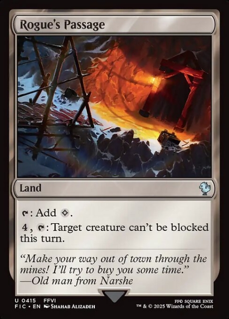 Rogue's Passage in the group Magic the Gathering / Sets / Final Fantasy Drop / Final Fantasy Commander at Proxyprinters.com (103954)