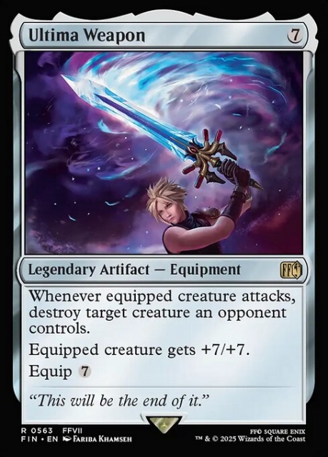 Ultima Weapon in the group Magic the Gathering / Sets / Final Fantasy Drop / Final Fantasy at Proxyprinters.com (103955)