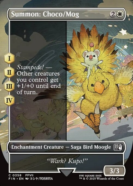 Summon: Choco/Mog in the group Magic the Gathering / Sets / Final Fantasy Drop / Final Fantasy at Proxyprinters.com (103957)