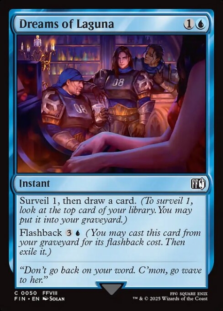 Dreams of Laguna in the group Magic the Gathering / Sets / Final Fantasy Drop / Final Fantasy at Proxyprinters.com (103959)