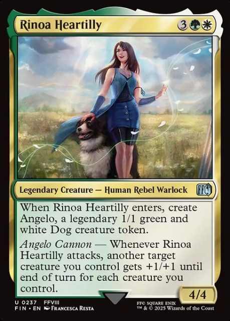 Rinoa Heartilly in the group Magic the Gathering / Sets / Final Fantasy Drop / Final Fantasy at Proxyprinters.com (103960)