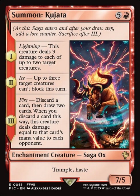 Summon: Kujata in the group Magic the Gathering / Sets / Final Fantasy Drop / Final Fantasy Commander at Proxyprinters.com (103961)