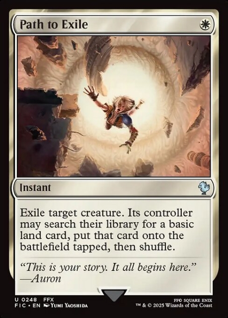 Path to Exile in the group Magic the Gathering / Sets / Final Fantasy Drop / Final Fantasy Commander at Proxyprinters.com (103965)