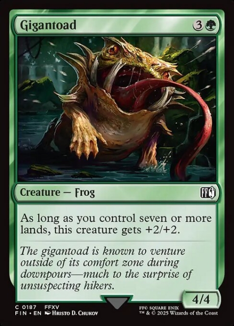 Gigantoad in the group Magic the Gathering / Sets / Final Fantasy Drop / Final Fantasy at Proxyprinters.com (103968)