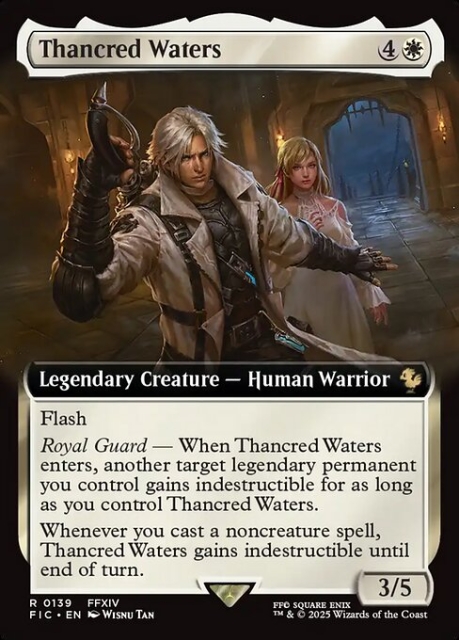 Thancred Waters in the group Magic the Gathering / Sets / Final Fantasy Drop / Final Fantasy Commander at Proxyprinters.com (103973)