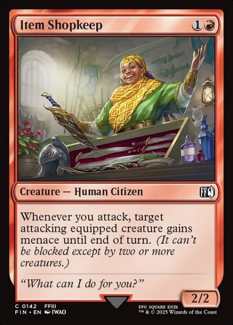 Item Shopkeep in the group Magic the Gathering / Sets / Final Fantasy Drop / Final Fantasy at Proxyprinters.com (103975)