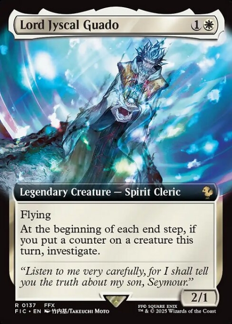 Lord Jyscal Guado in the group Magic the Gathering / Sets / Final Fantasy Drop / Final Fantasy Commander at Proxyprinters.com (103976)