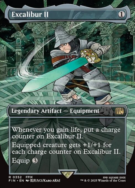 Excalibur II in the group Magic the Gathering / Sets / Final Fantasy Drop / Final Fantasy at Proxyprinters.com (103981)