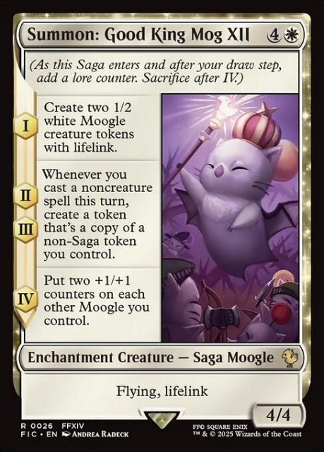 Summon: Good King Mog XII in the group Magic the Gathering / Sets / Final Fantasy Drop / Final Fantasy Commander at Proxyprinters.com (103985)