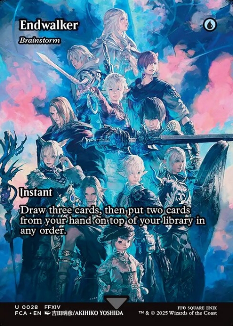 Brainstorm in the group Magic the Gathering / Sets / Final Fantasy Drop / Final Fantasy: Through the Ages at Proxyprinters.com (103986)