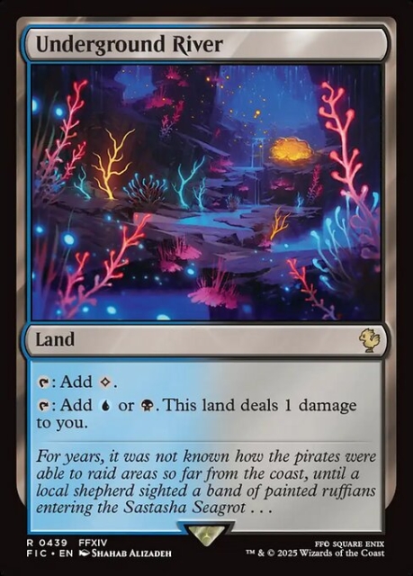 Underground River in the group Magic the Gathering / Sets / Final Fantasy Drop / Final Fantasy Commander at Proxyprinters.com (103987)