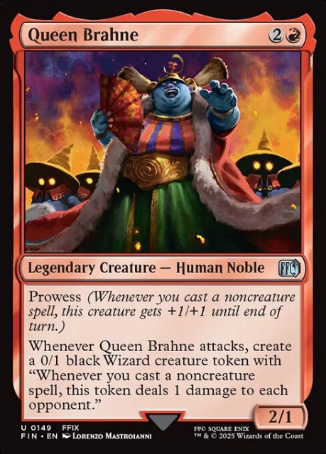 Queen Brahne in the group Magic the Gathering / Sets / Final Fantasy Drop / Final Fantasy at Proxyprinters.com (103993)