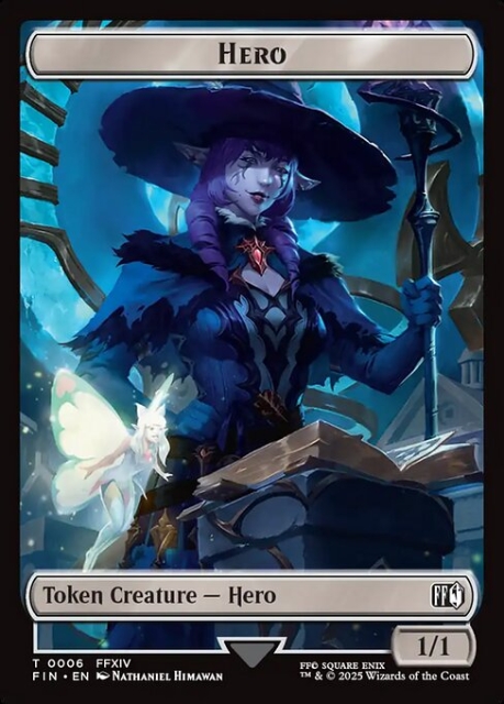 Hero in the group Magic the Gathering / Sets / Final Fantasy Drop / Final Fantasy Tokens at Proxyprinters.com (103995)