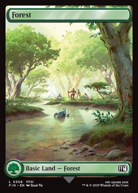Forest in the group Magic the Gathering / Sets / Final Fantasy Drop / Final Fantasy at Proxyprinters.com (104001)