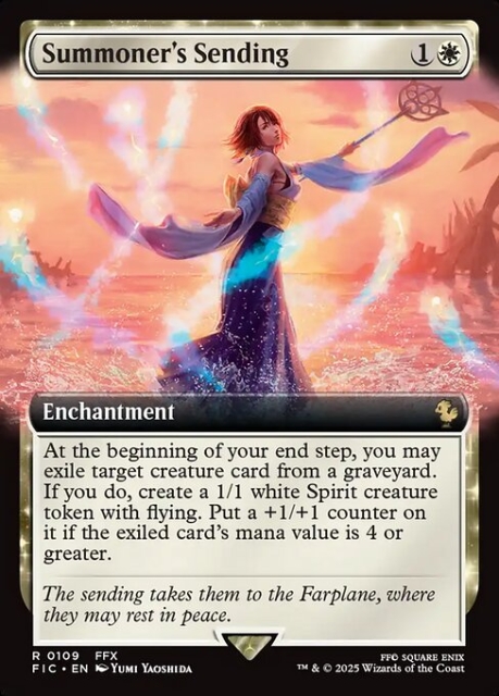 Summoner's Sending in the group Magic the Gathering / Sets / Final Fantasy Drop / Final Fantasy Commander at Proxyprinters.com (104002)