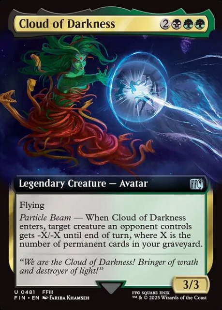 Cloud of Darkness in the group Magic the Gathering / Sets / Final Fantasy Drop / Final Fantasy at Proxyprinters.com (104003)