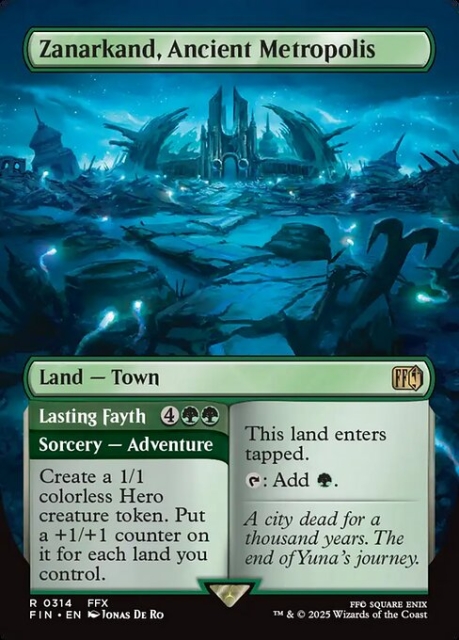Zanarkand, Ancient Metropolis // Lasting Fayth in the group Magic the Gathering / Sets / Final Fantasy Drop / Final Fantasy at Proxyprinters.com (104006)