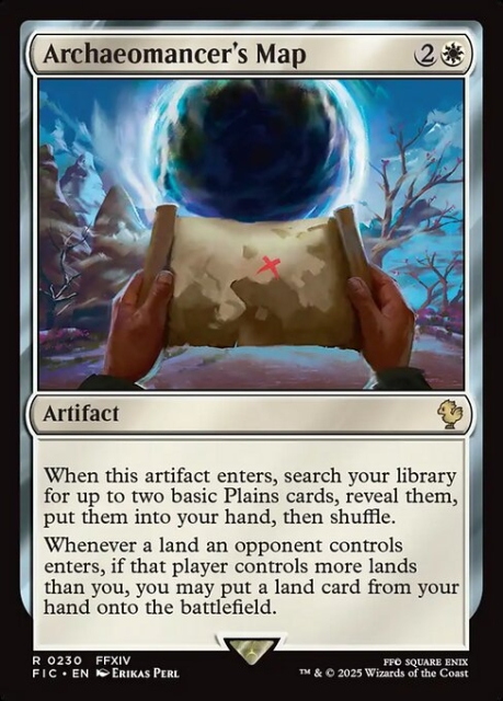 Archaeomancer's Map in the group Magic the Gathering / Sets / Final Fantasy Drop / Final Fantasy Commander at Proxyprinters.com (104008)