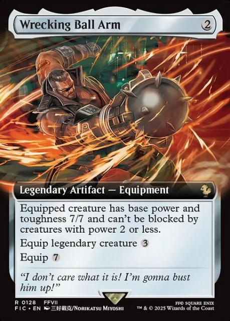 Wrecking Ball Arm in the group Magic the Gathering / Sets / Final Fantasy Drop / Final Fantasy Commander at Proxyprinters.com (104015)