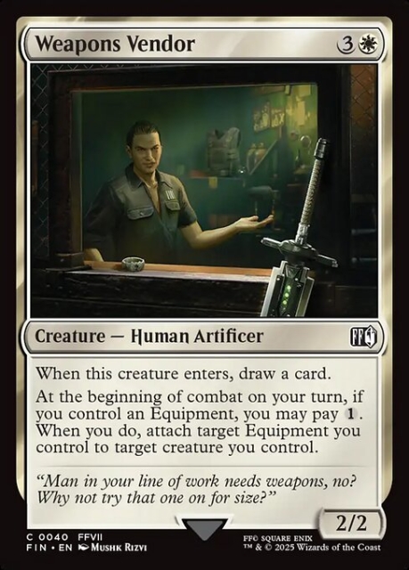 Weapons Vendor in the group Magic the Gathering / Sets / Final Fantasy Drop / Final Fantasy at Proxyprinters.com (104020)