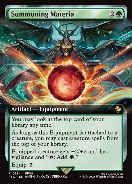 Summoning Materia in the group Magic the Gathering / Sets / Final Fantasy Drop / Final Fantasy Commander at Proxyprinters.com (104023)