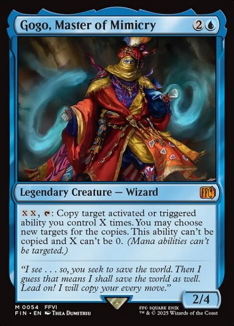 Gogo, Master of Mimicry in the group Magic the Gathering / Sets / Final Fantasy Drop / Final Fantasy at Proxyprinters.com (104030)